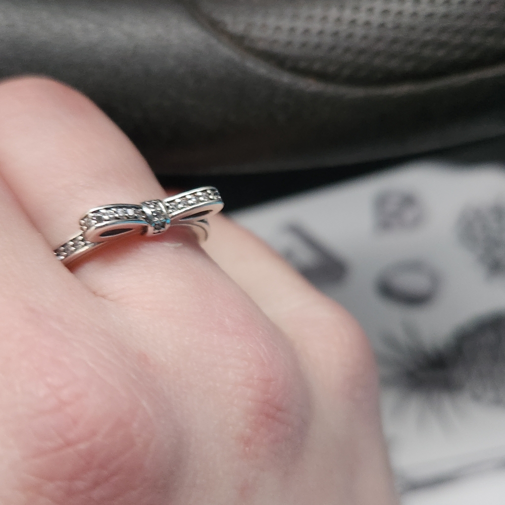 Silver Bow Ring - Picture 3 of 3